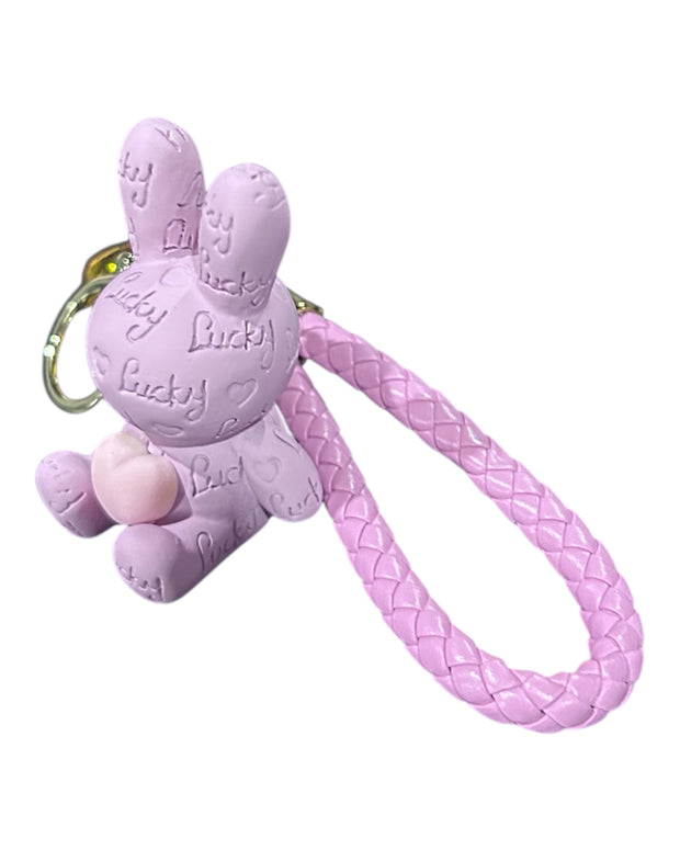 Lucky bunny keychain