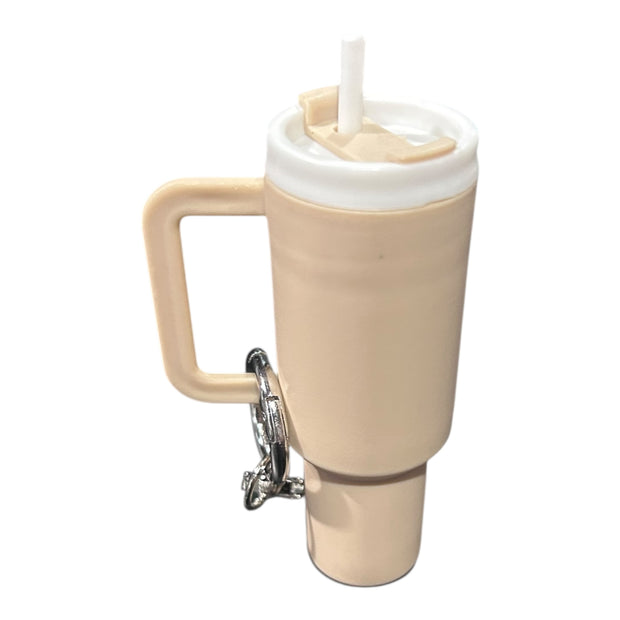 Mini tumbler keychain