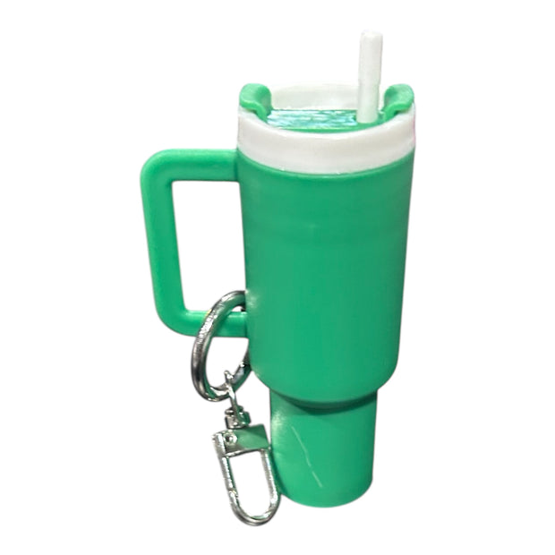 Mini tumbler keychain