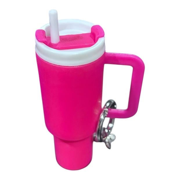 Mini tumbler keychain