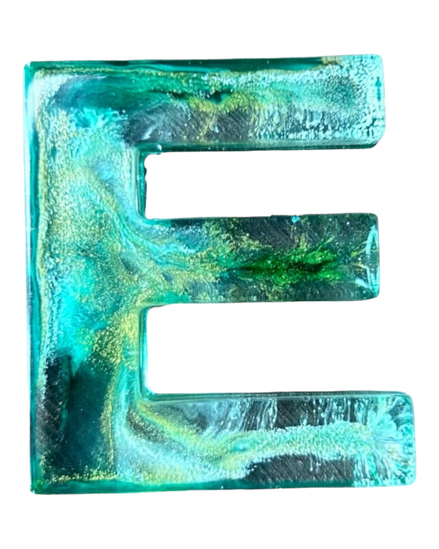 Resin letter/number