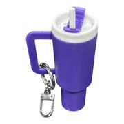 Mini tumbler keychain