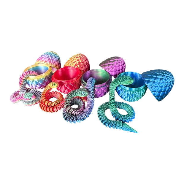 Snake and egg set