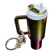 Mini tumbler keychain