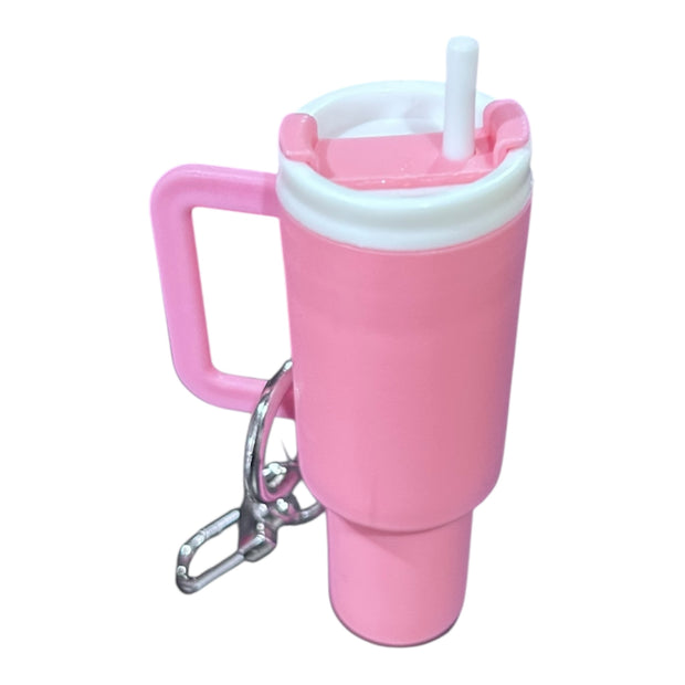 Mini tumbler keychain