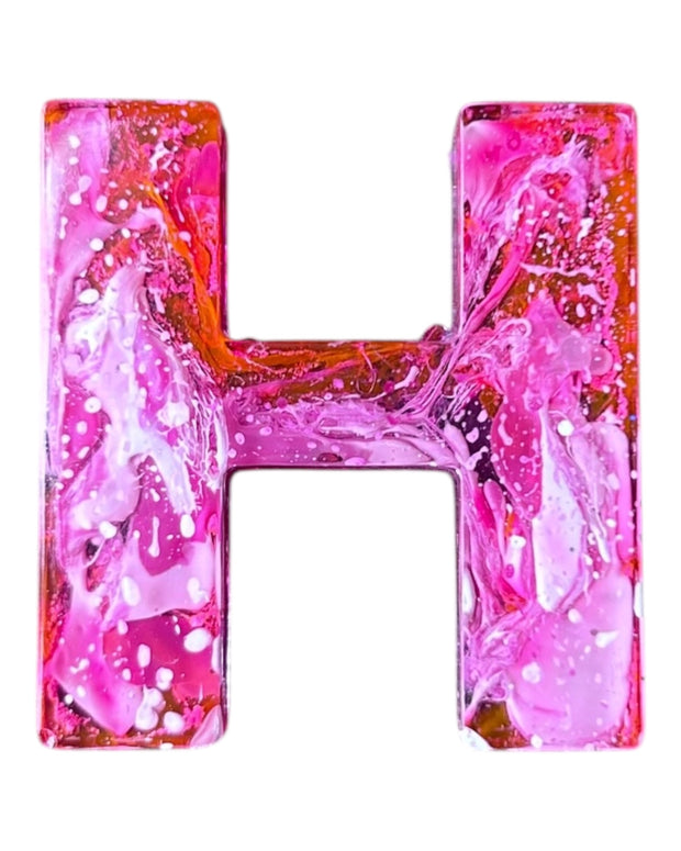 Resin letter/number