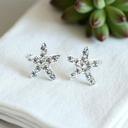 Elegant alloy earrings