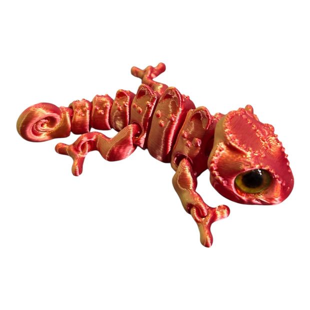 Chameleon with realistic eyes