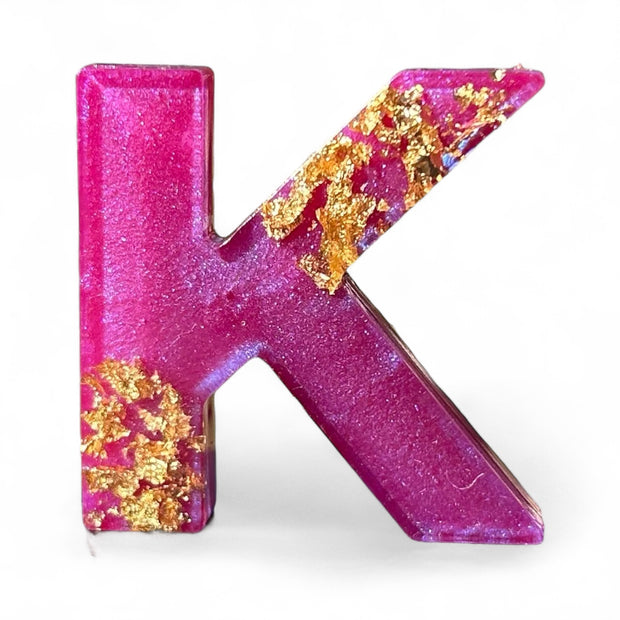 Resin letter/number