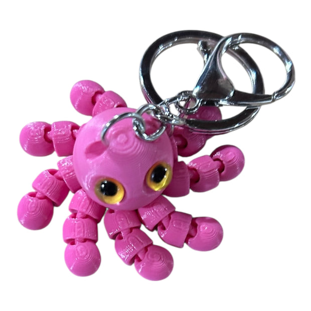Octopus keychain
