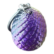 Multicoloured Egg keyring