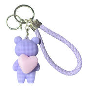Heart Bear Keychain