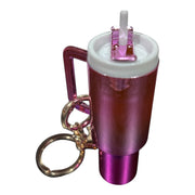 Mini tumbler keychain