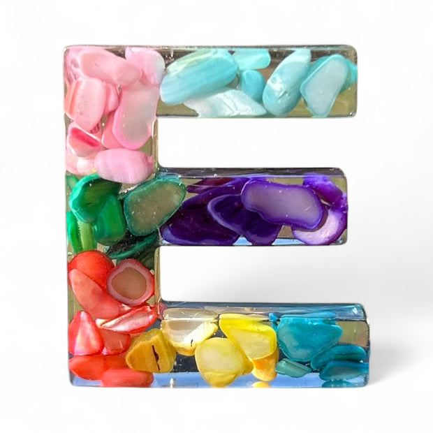 Resin letter/number
