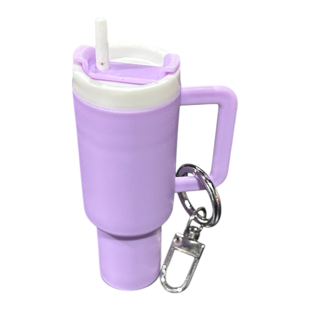 Mini tumbler keychain