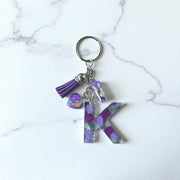 Assorted letter keychains
