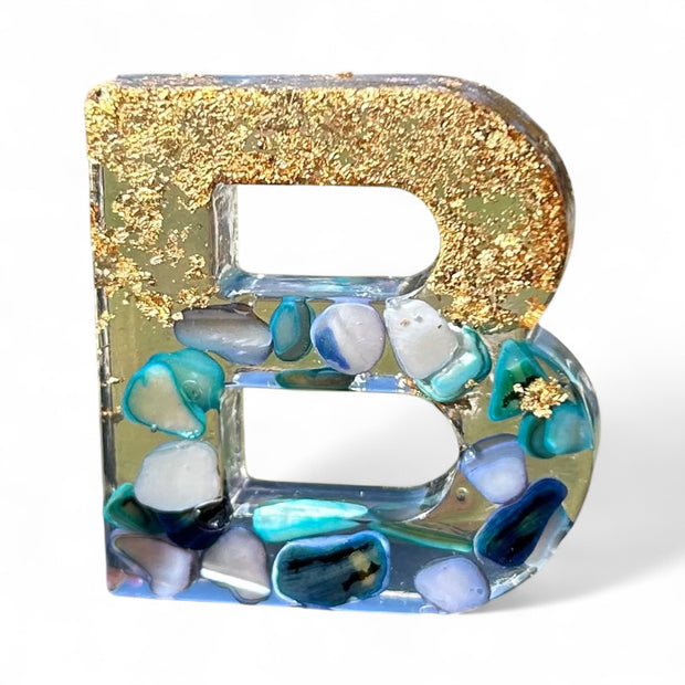 Resin letter/number