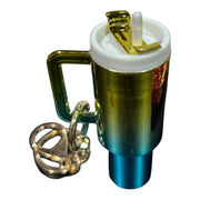 Mini tumbler keychain