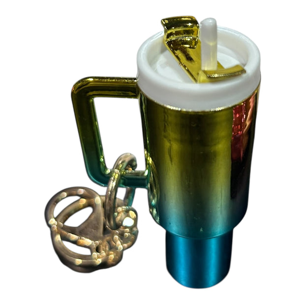 Mini tumbler keychain