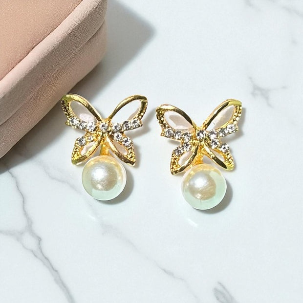 Elegant alloy earrings