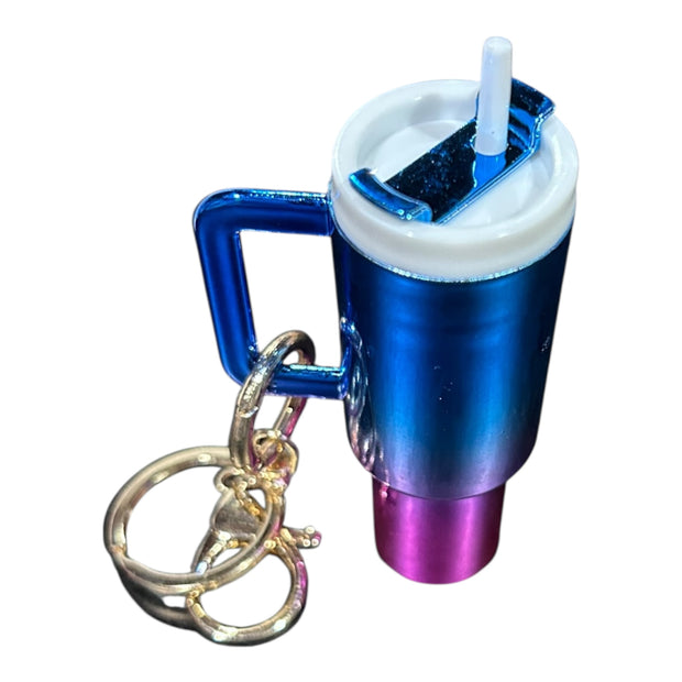 Mini tumbler keychain