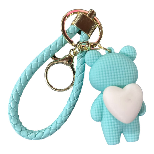 Heart Bear Keychain