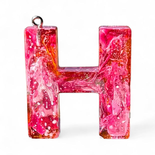Resin letter/number