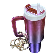 Mini tumbler keychain